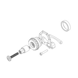 Bottom Bracket Adapter for BBS02 or BBSHD