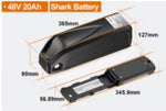 48v 20ah Jumbo Shark Hailong Pack Battery without Bluetooth